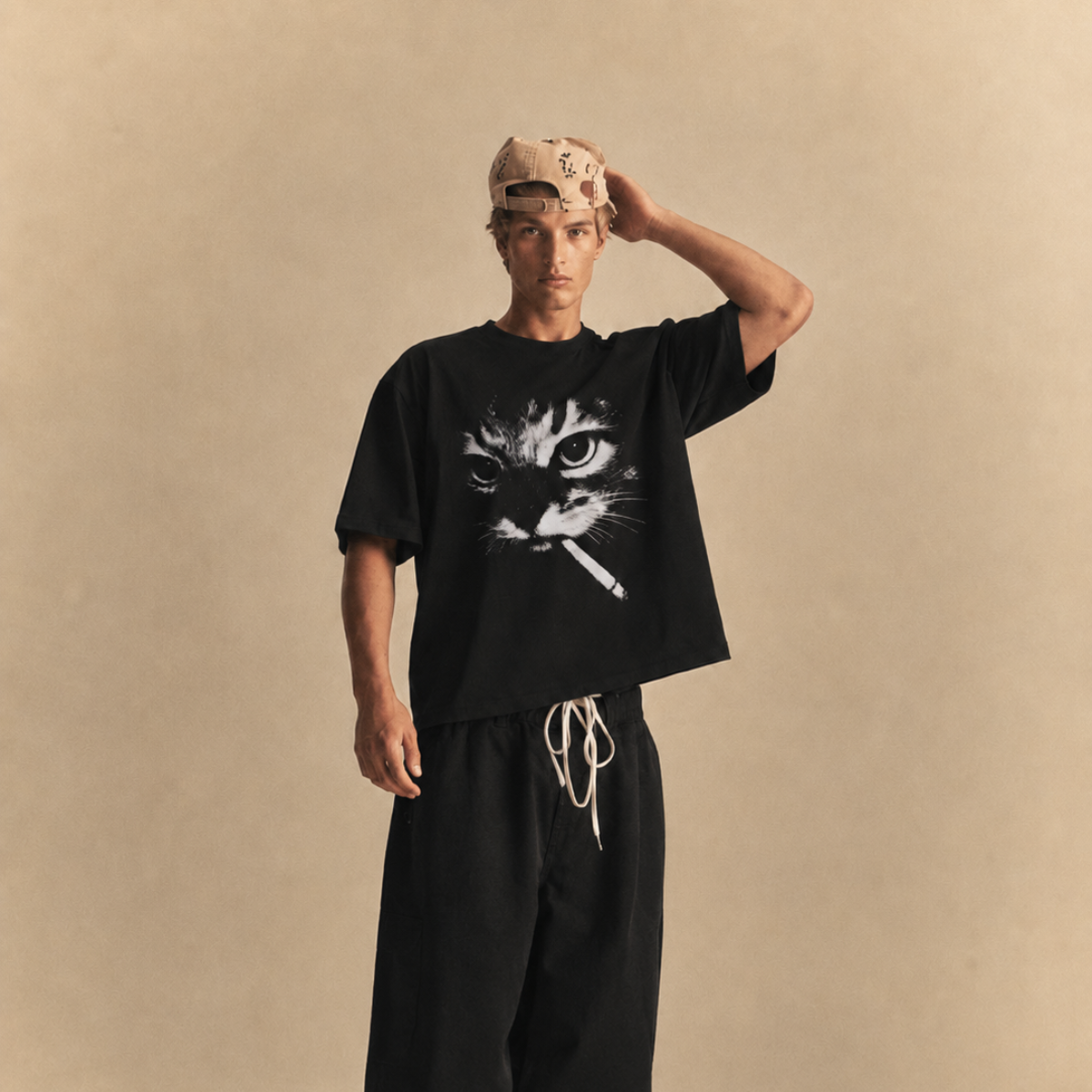 The Smokin' Cat Graphic Tee