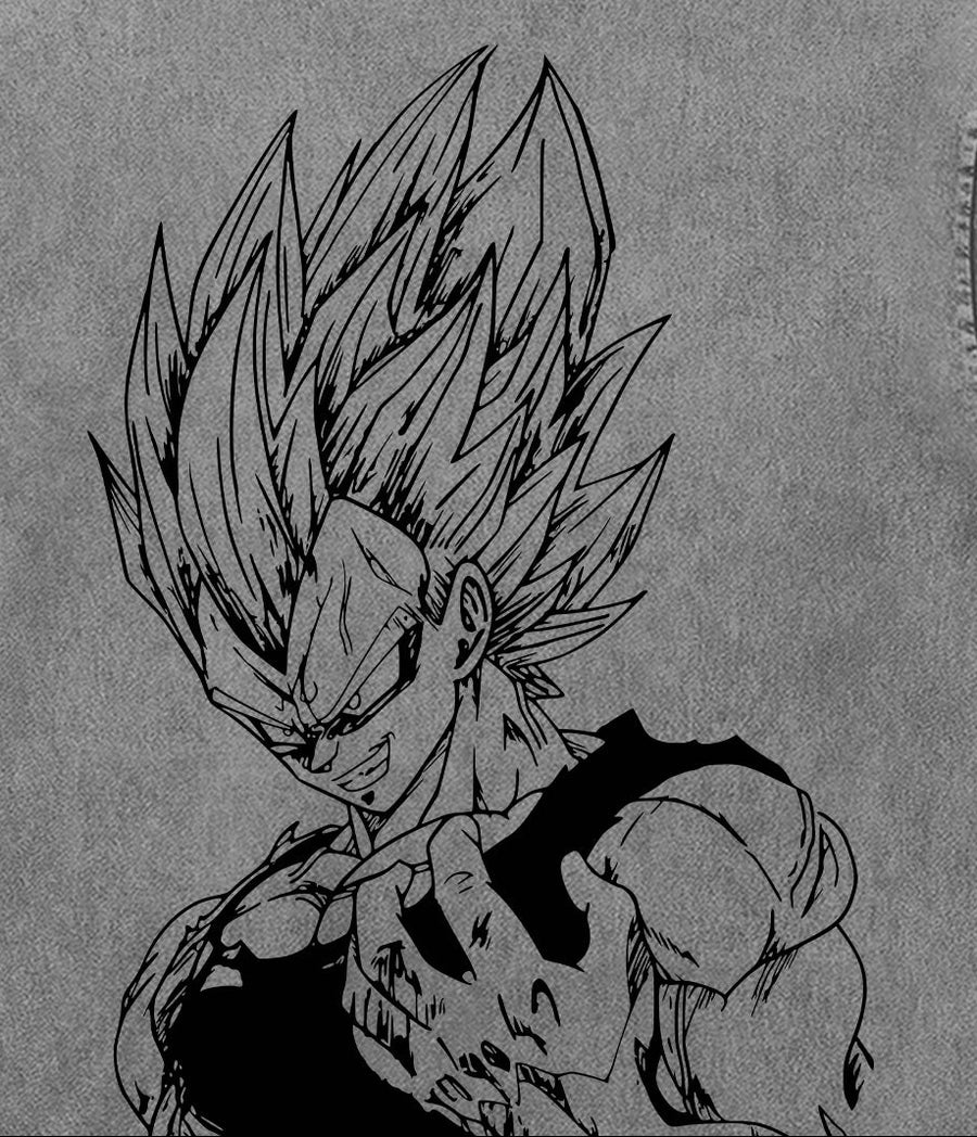 High-Contrast Sketch Art