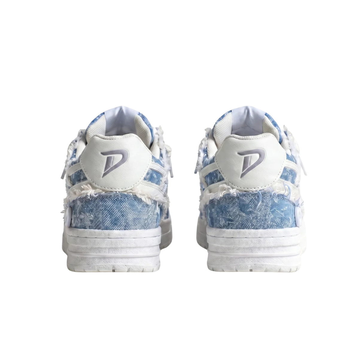 Pheuw® Dream Low-Top Sneakers — Denim — sneakers back view