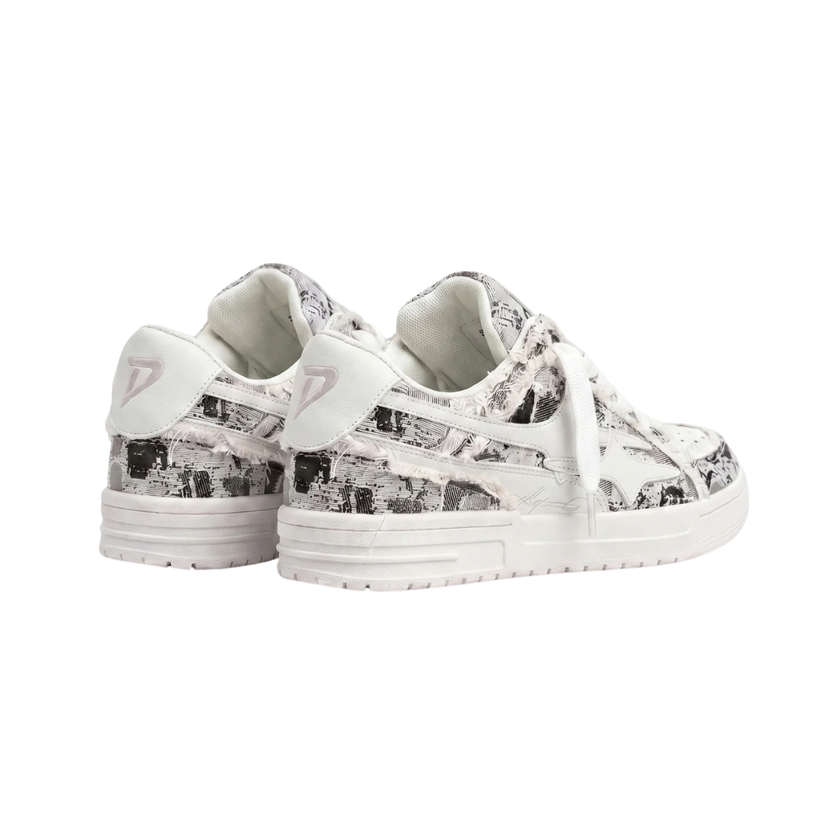 Pheuw® Dream Low-Top Sneakers — Static — sneakers back view