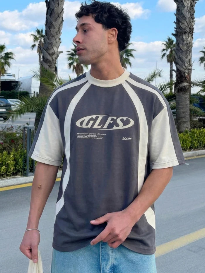 Sun & Moon GLFS Tee Grey — lifestyle