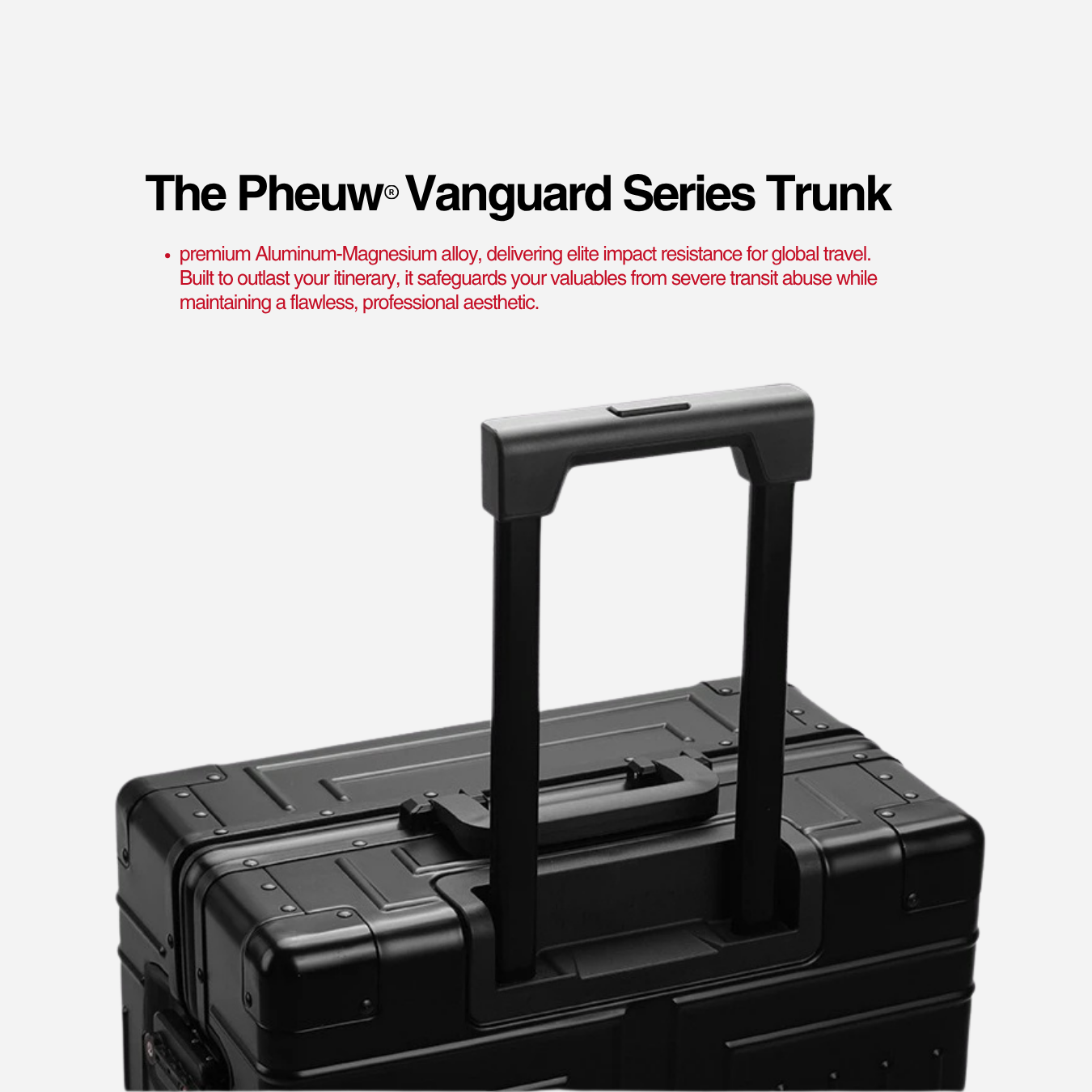 Pheuw® Vanguard Aluminum Trunk