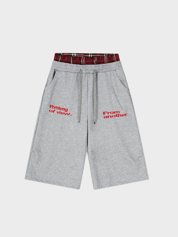 DCRB Double Waist Checkered Jogger