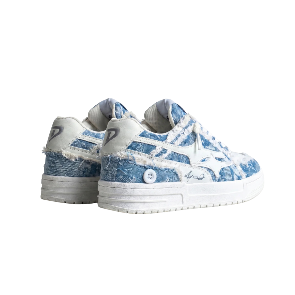 Pheuw® Dream Low-Top Sneakers — Denim — sneakers detail