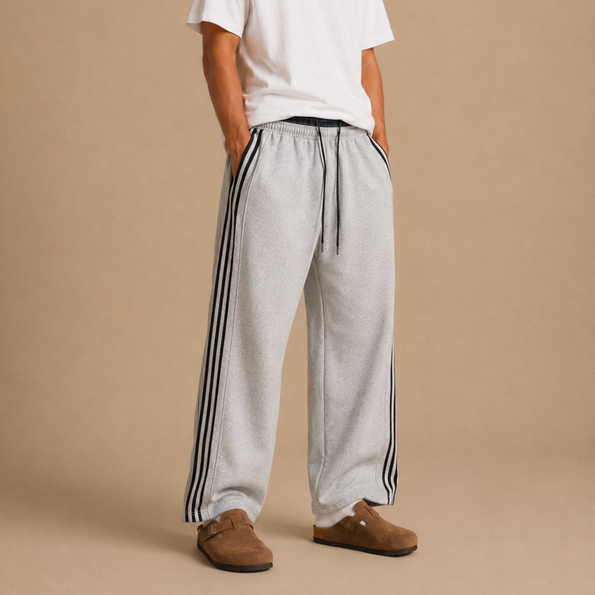 The Double-Waistband Track Pant