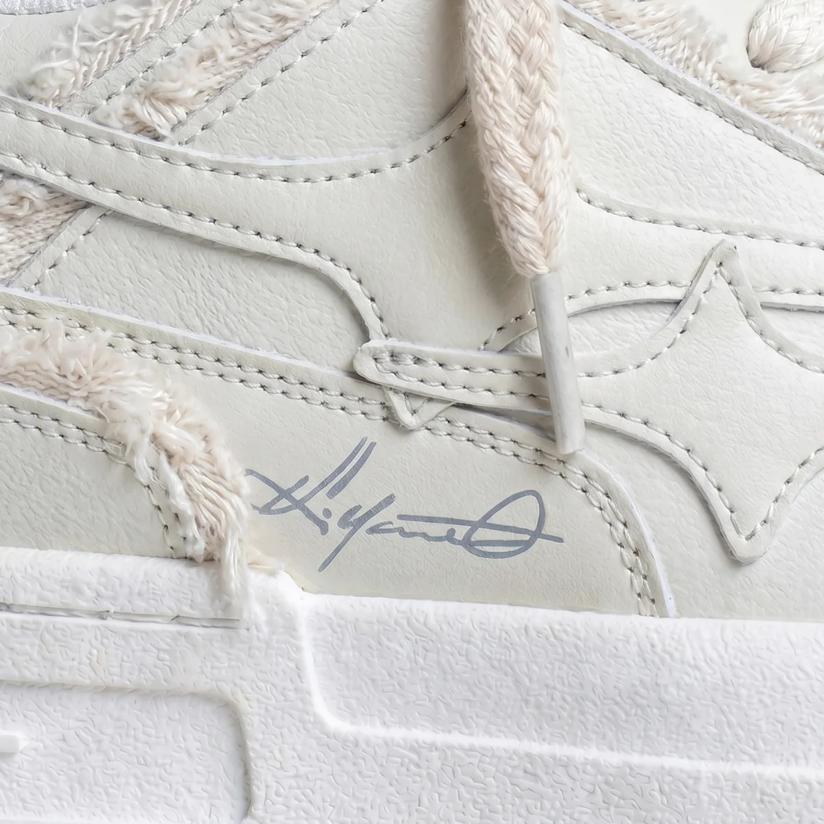 Pheuw® Dream Low-Top Sneakers — White — sneakers on model