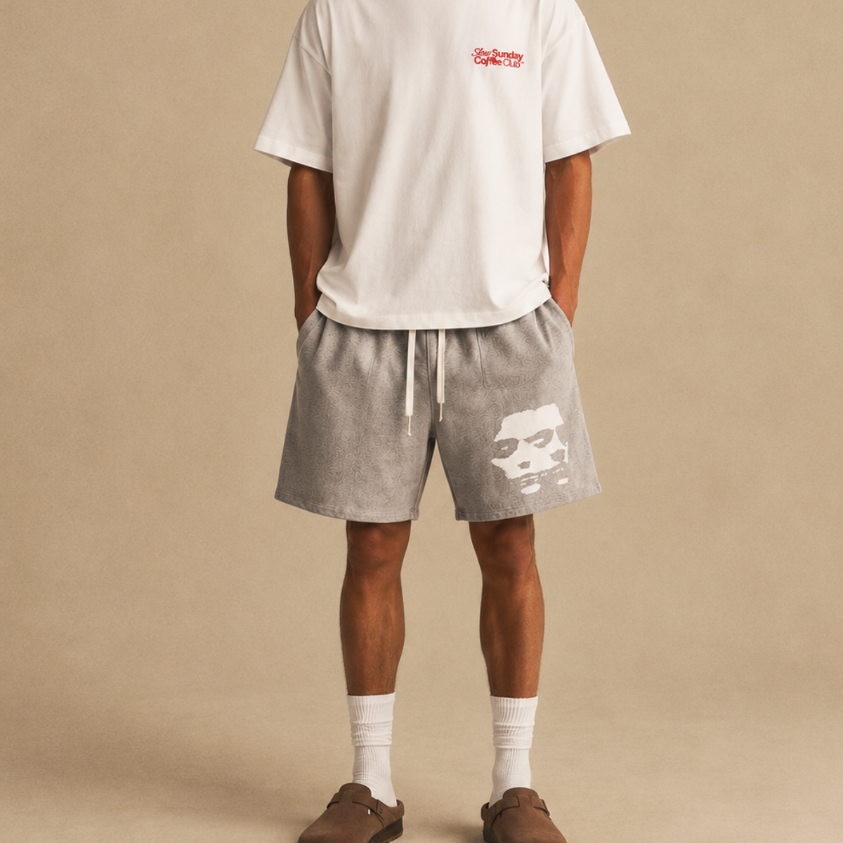 The Graphic Fleece Sweat Short