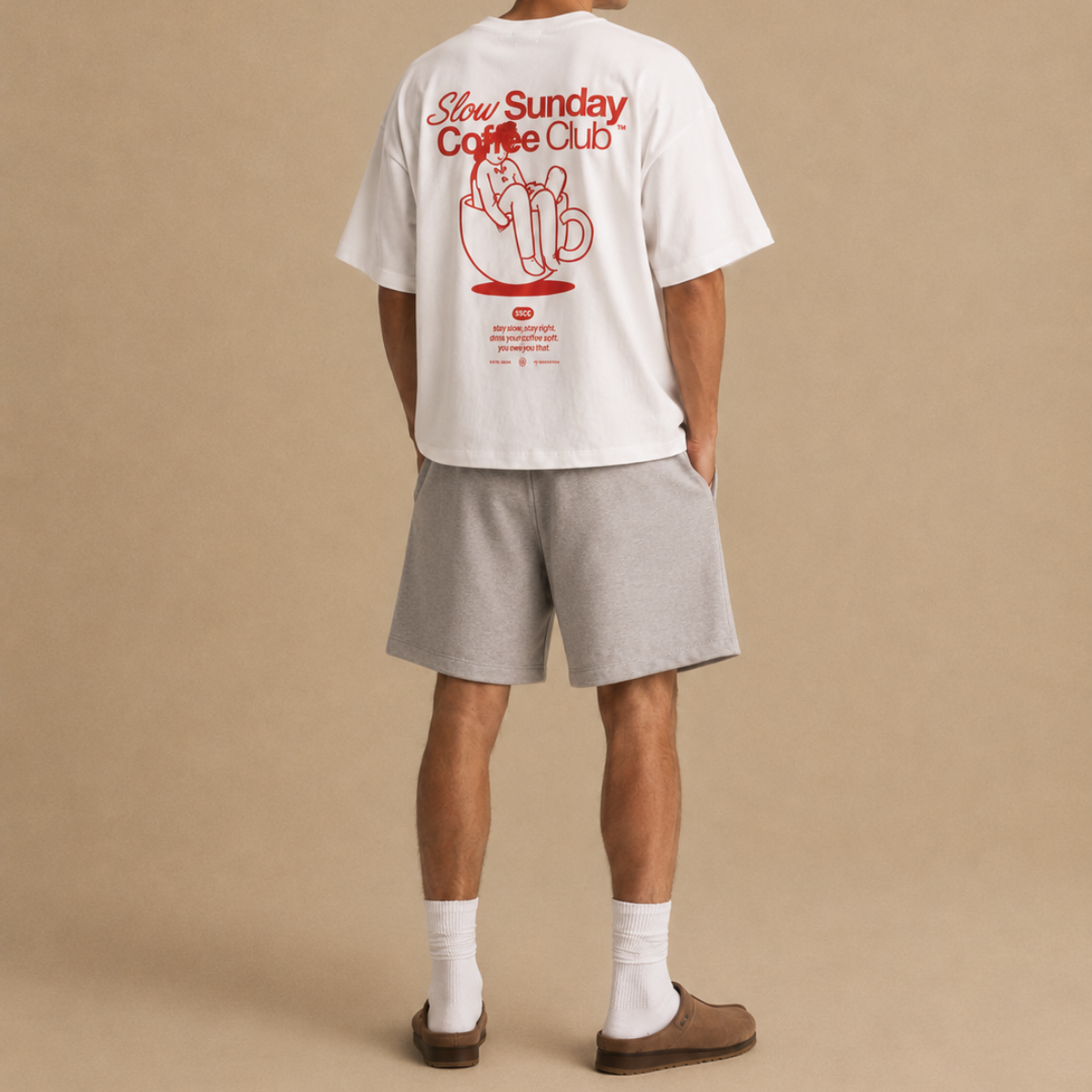 The Graphic Fleece Sweat Short