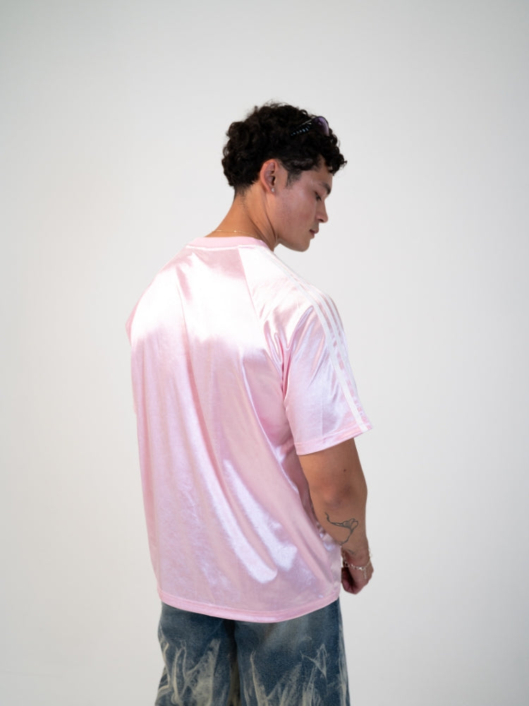 Distressed Football Mesh Tee