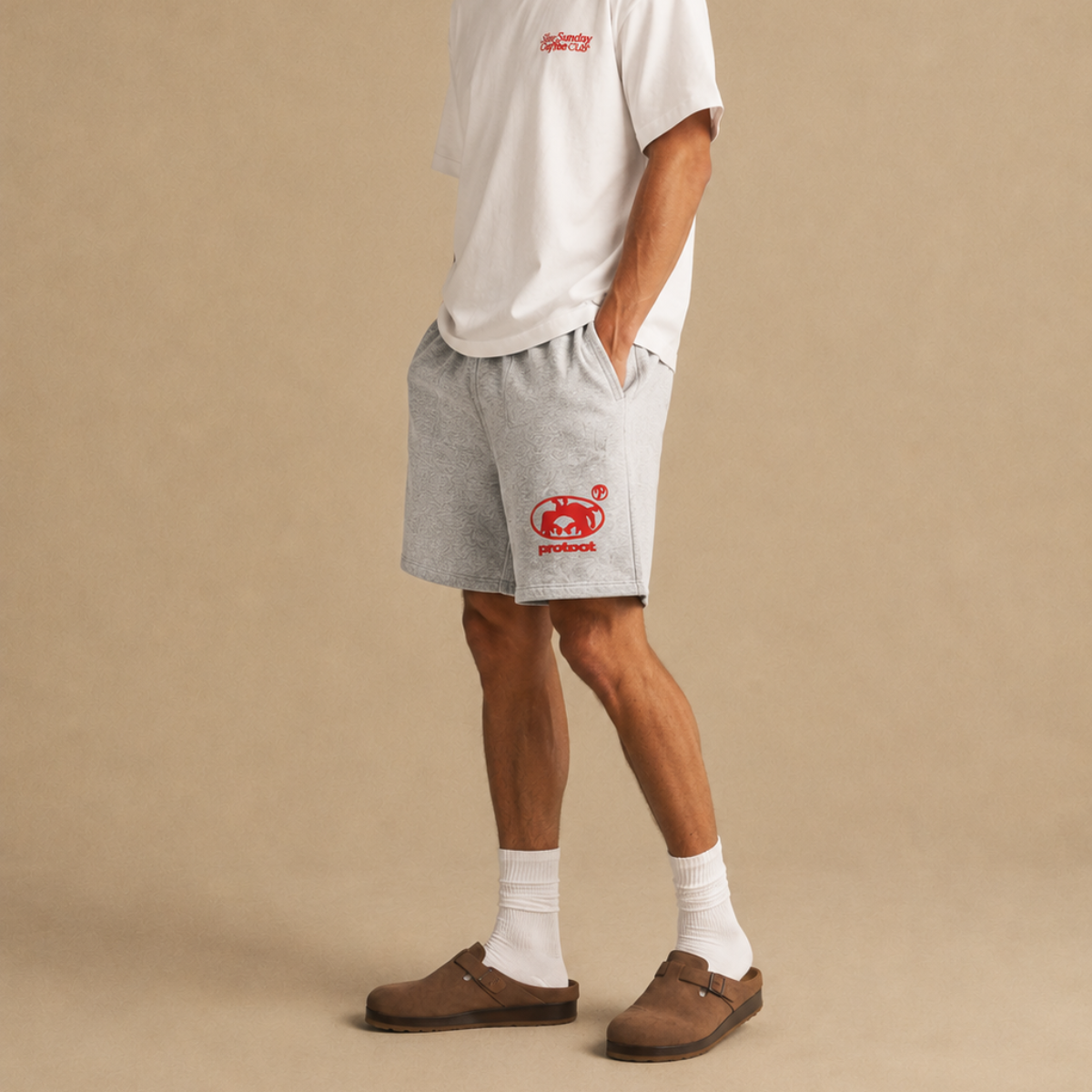 The 'Protect' Graphic Sweat Short