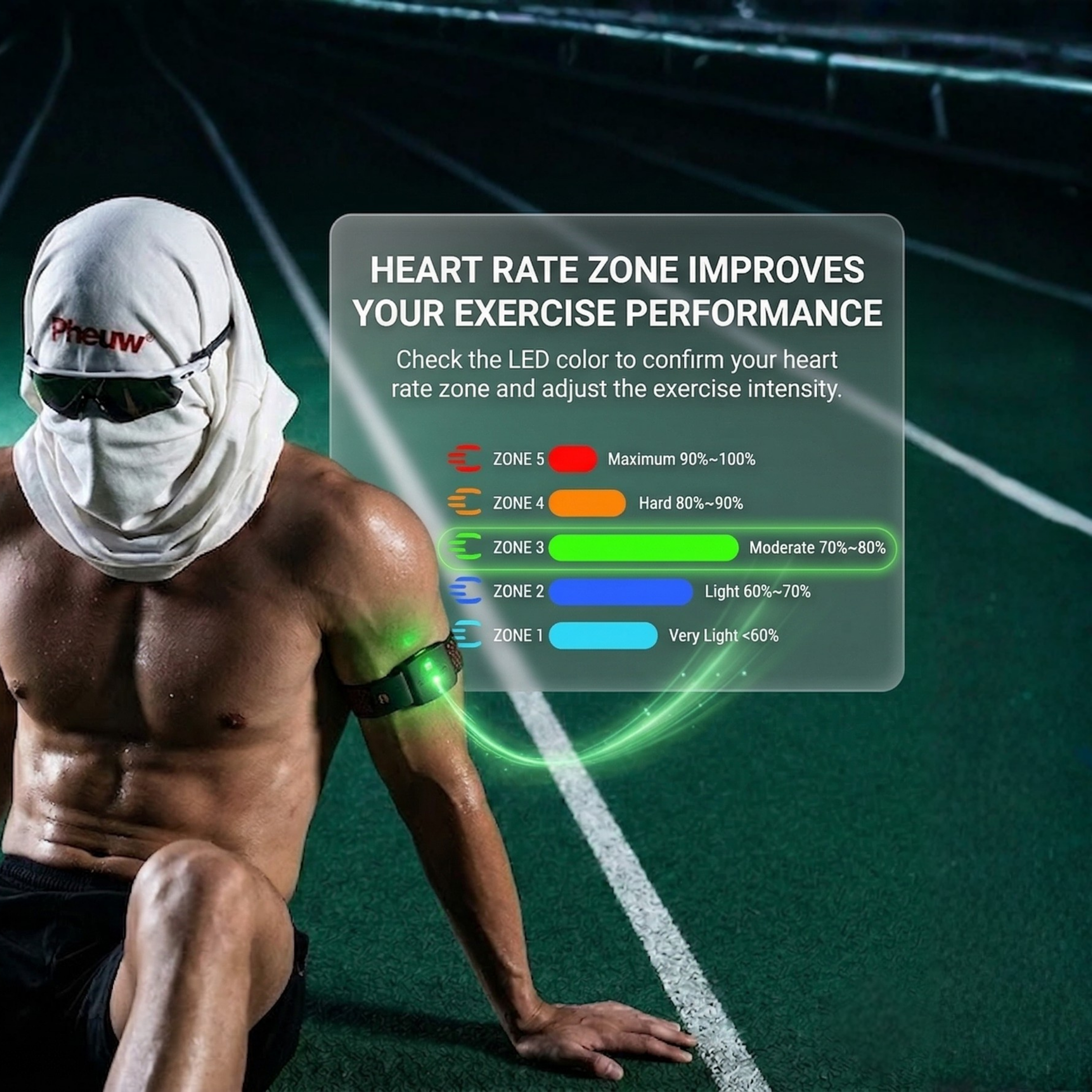 Pheuw® x COOSPO HW9 Armband