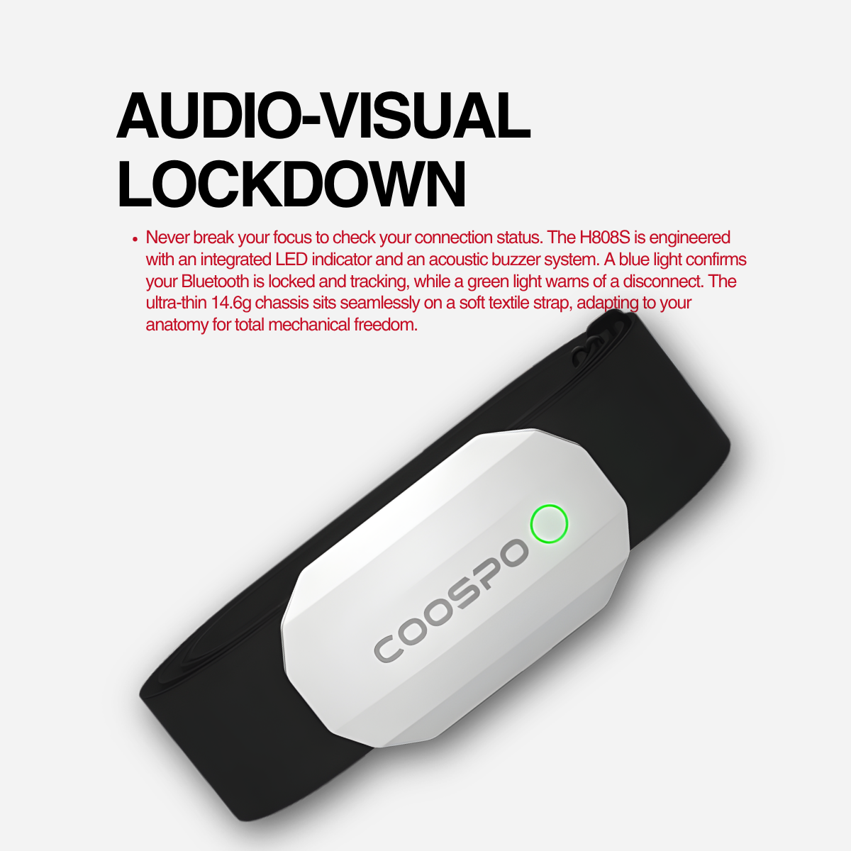 Pheuw® x COOSPO H808S Monitor