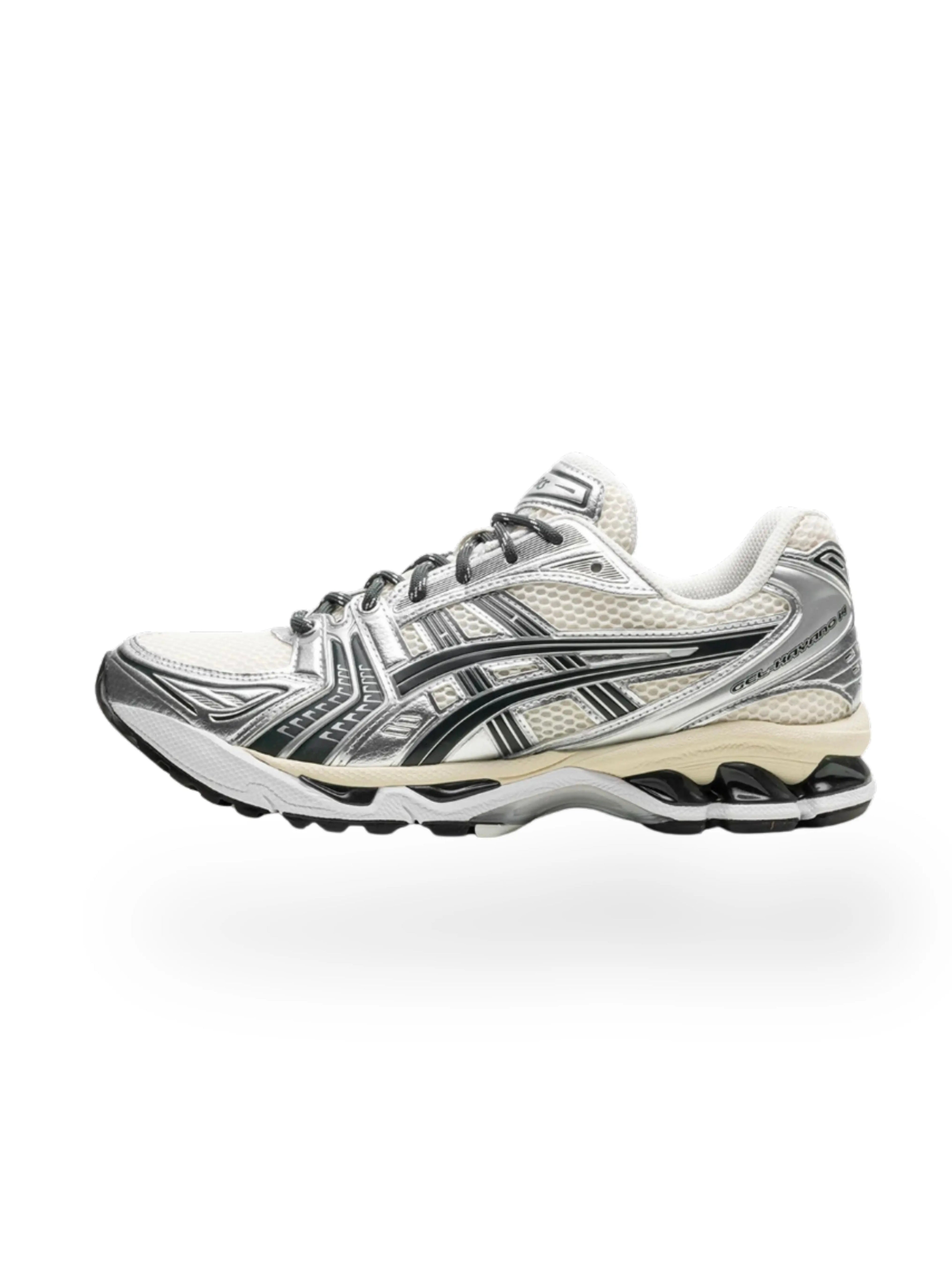ASICS GEL-Kayano 14 running shoes with breathable mesh upper and lace-up design