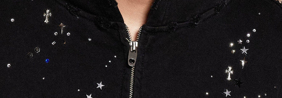 Full-Zip Boxy Fit