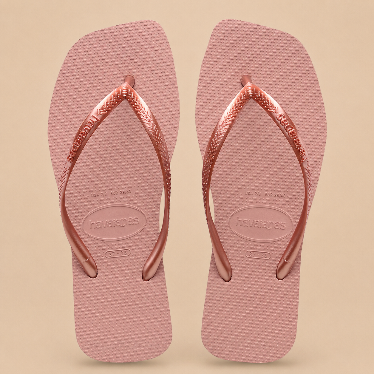 Havaianas women slim flip flops in a classic Brazilian beachwear style