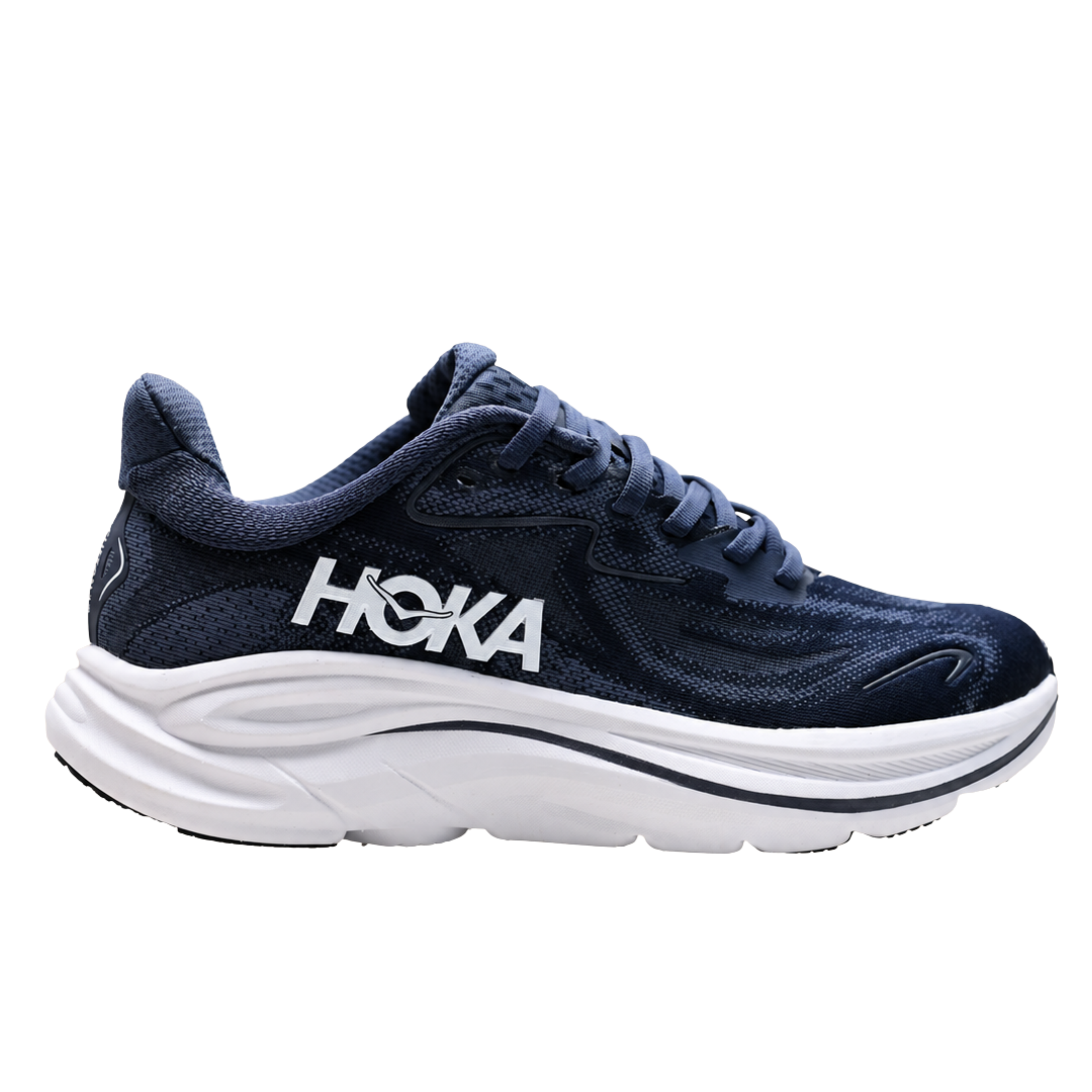 Hoka womens running sneakers with breathable upper and soft cushioning