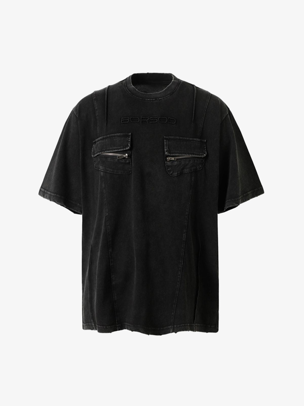 Vintage Washed Multi-Pocket T-Shirt — graphic t-shirt, graphic tee, mens t-shirt | Pheuw®