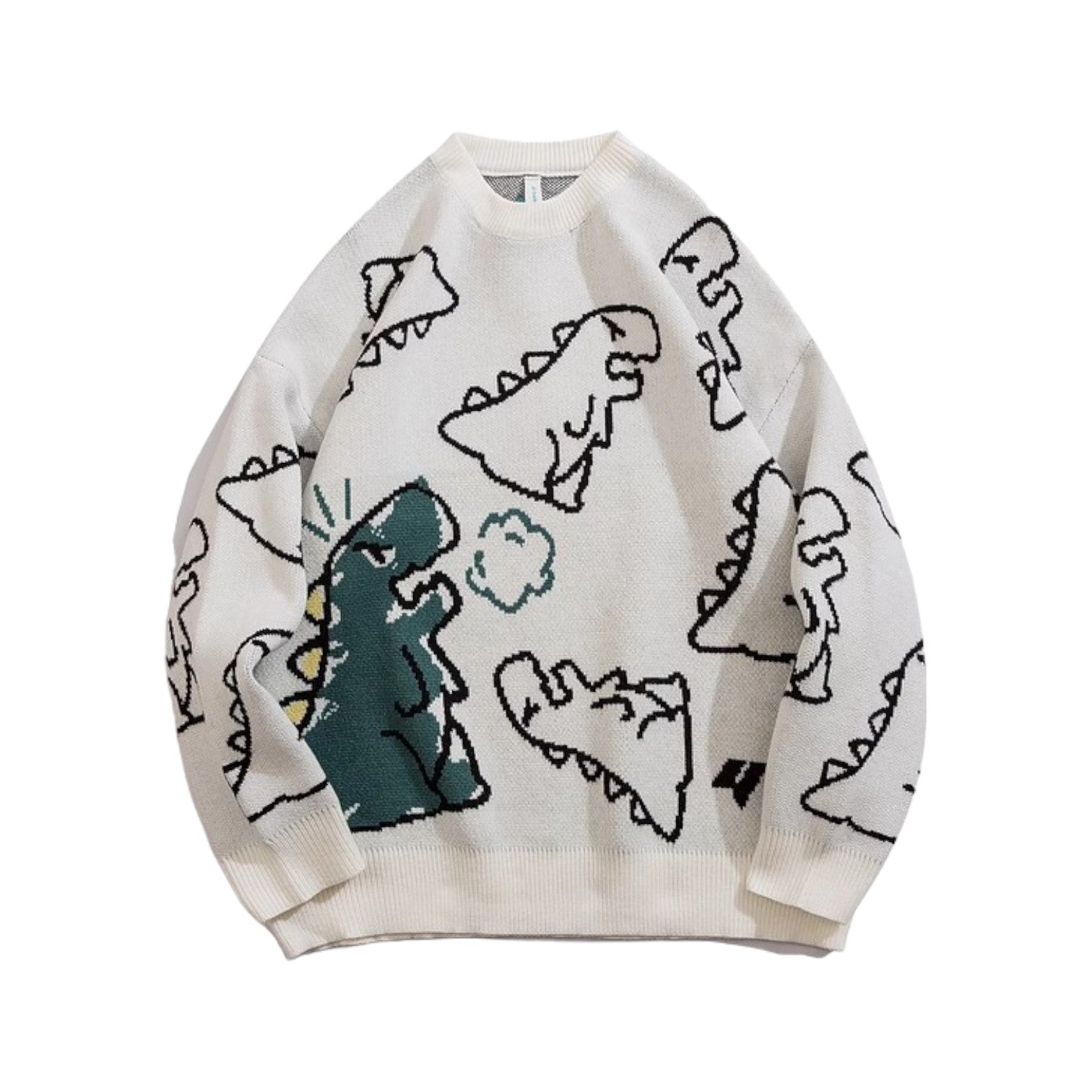 Vintage Dinosaur Knit Sweater